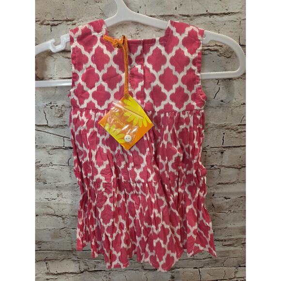 Masala Baby Tank Dress Pink Baby Size 3-6 Months - Picture 2 of 2